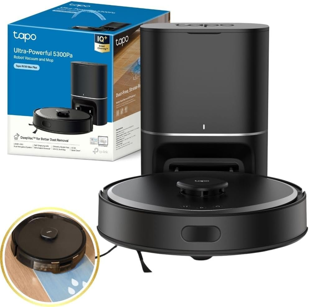 TP-Link Tapo RV30 Max Plus robot vacuum and mop